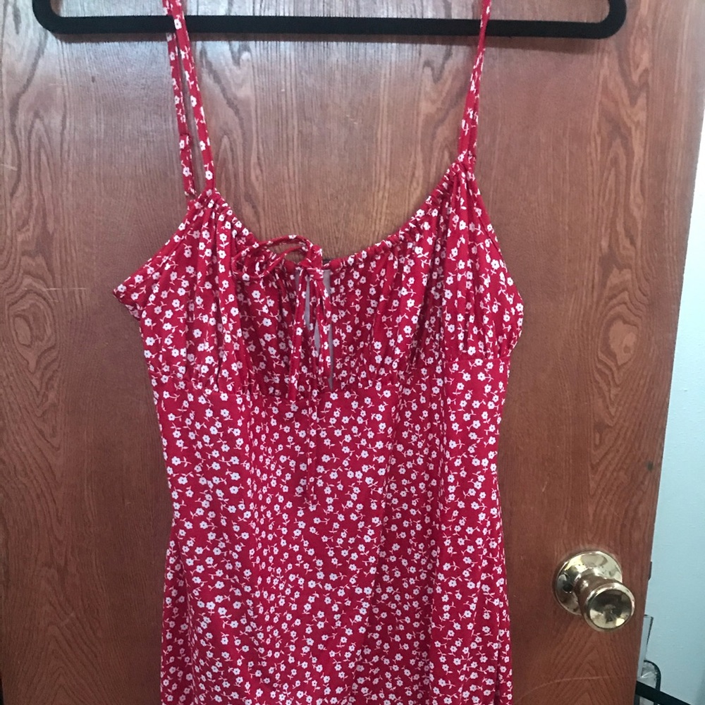 Red dress